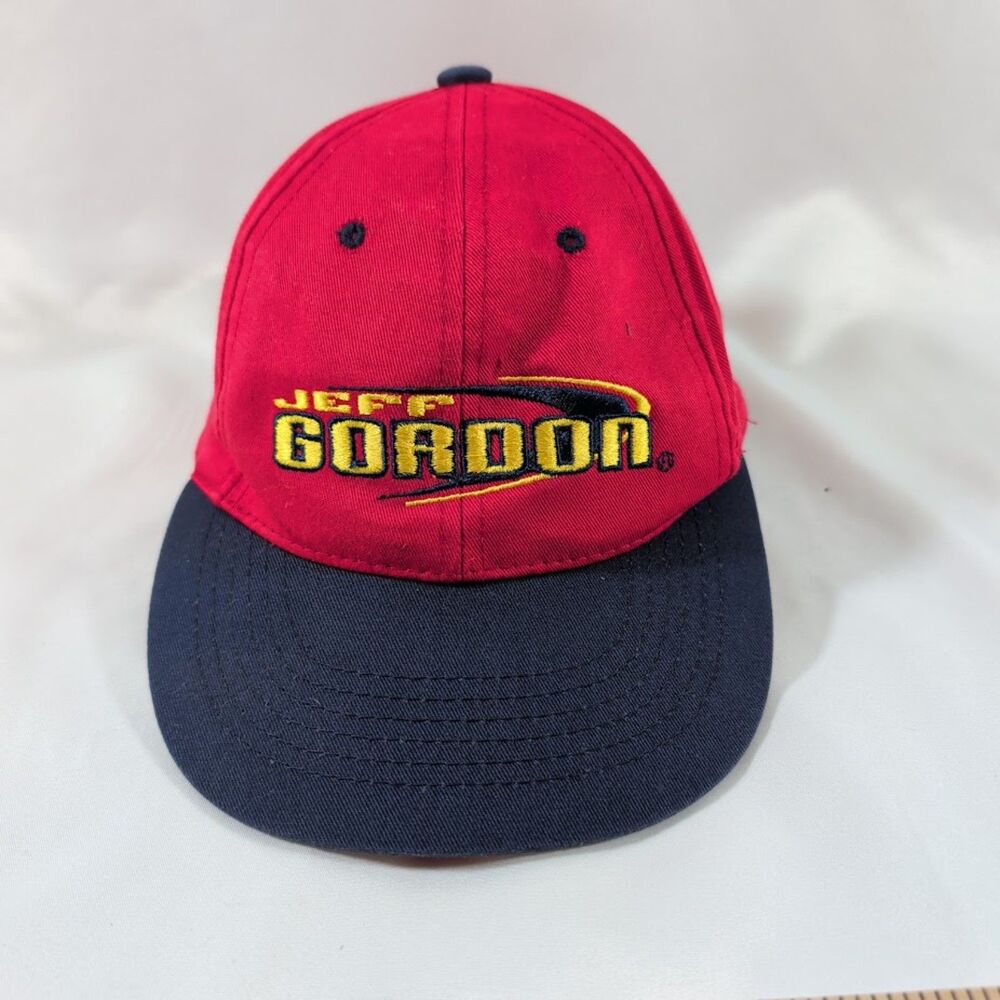 Jeff Gordon #24 NASCAR Chase Authentics Red Snapback Hat Dupont Racing Cap